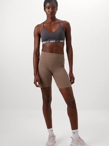 NIKE Bralette Sports bra 'INDY' in Grey