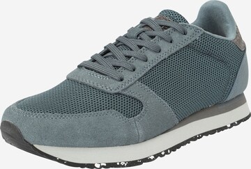 WODEN Sneakers laag 'Ydun' in Groen: voorkant