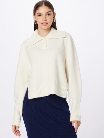 3.1 Phillip Lim Pullover 'LOFTY' i hvid: forside