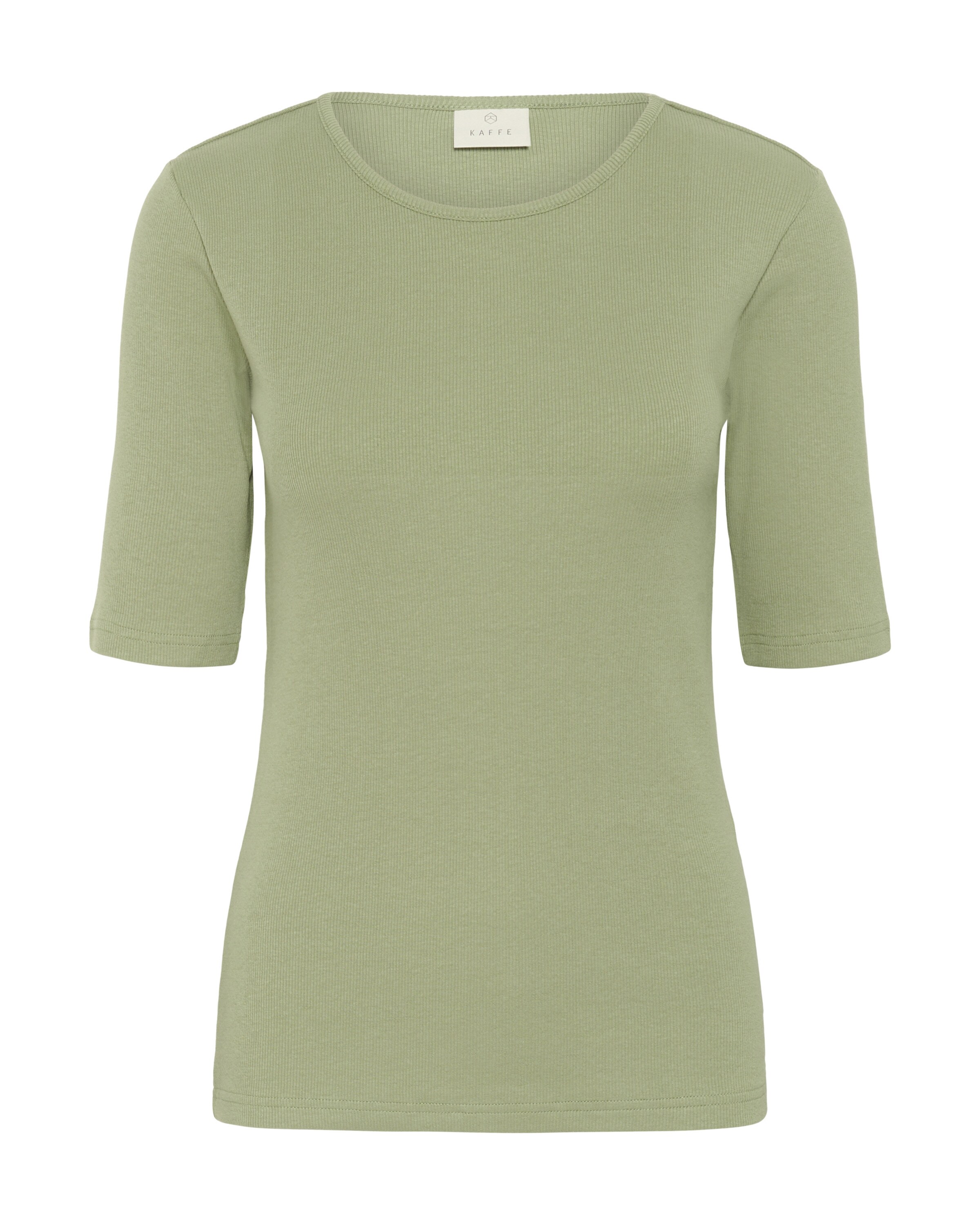 zaļš Kaffe T-Krekls 'Carna': no priekšpuses