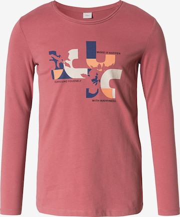 T-Shirt s.Oliver en rose : devant