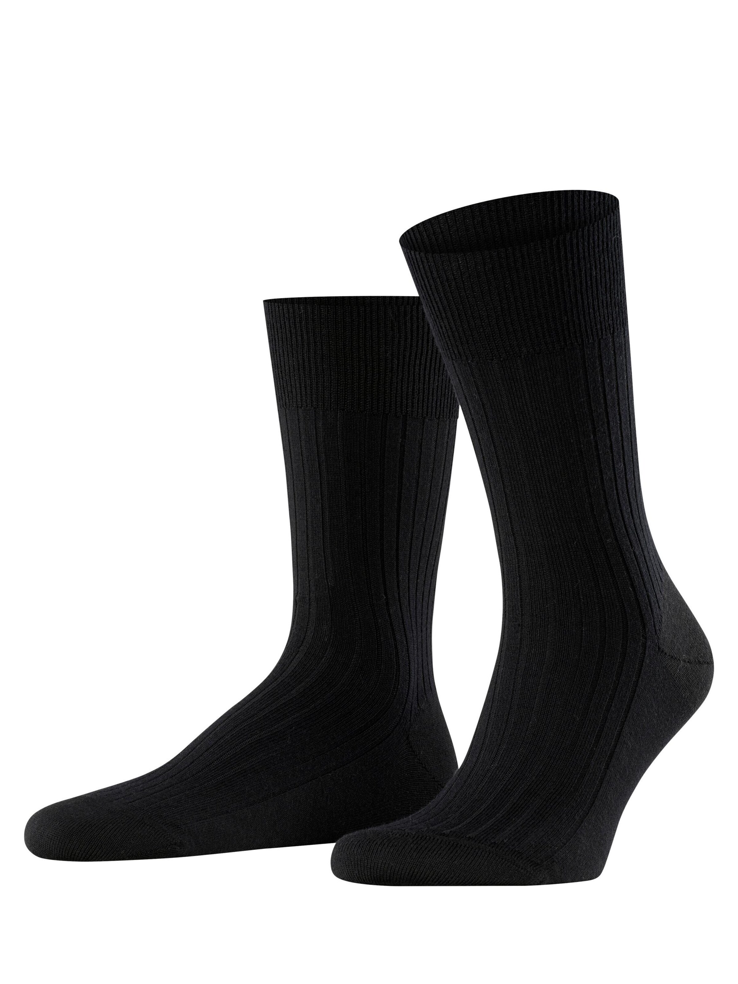 FALKE Socks 'Bristol Pure' in Black
