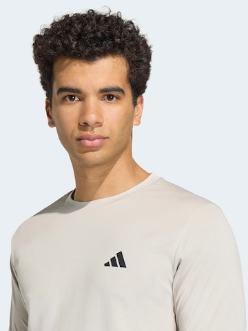 ADIDAS PERFORMANCE Funkcionalna majica | siva barva