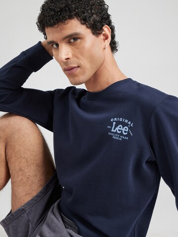 Sweat-shirt Lee en bleu