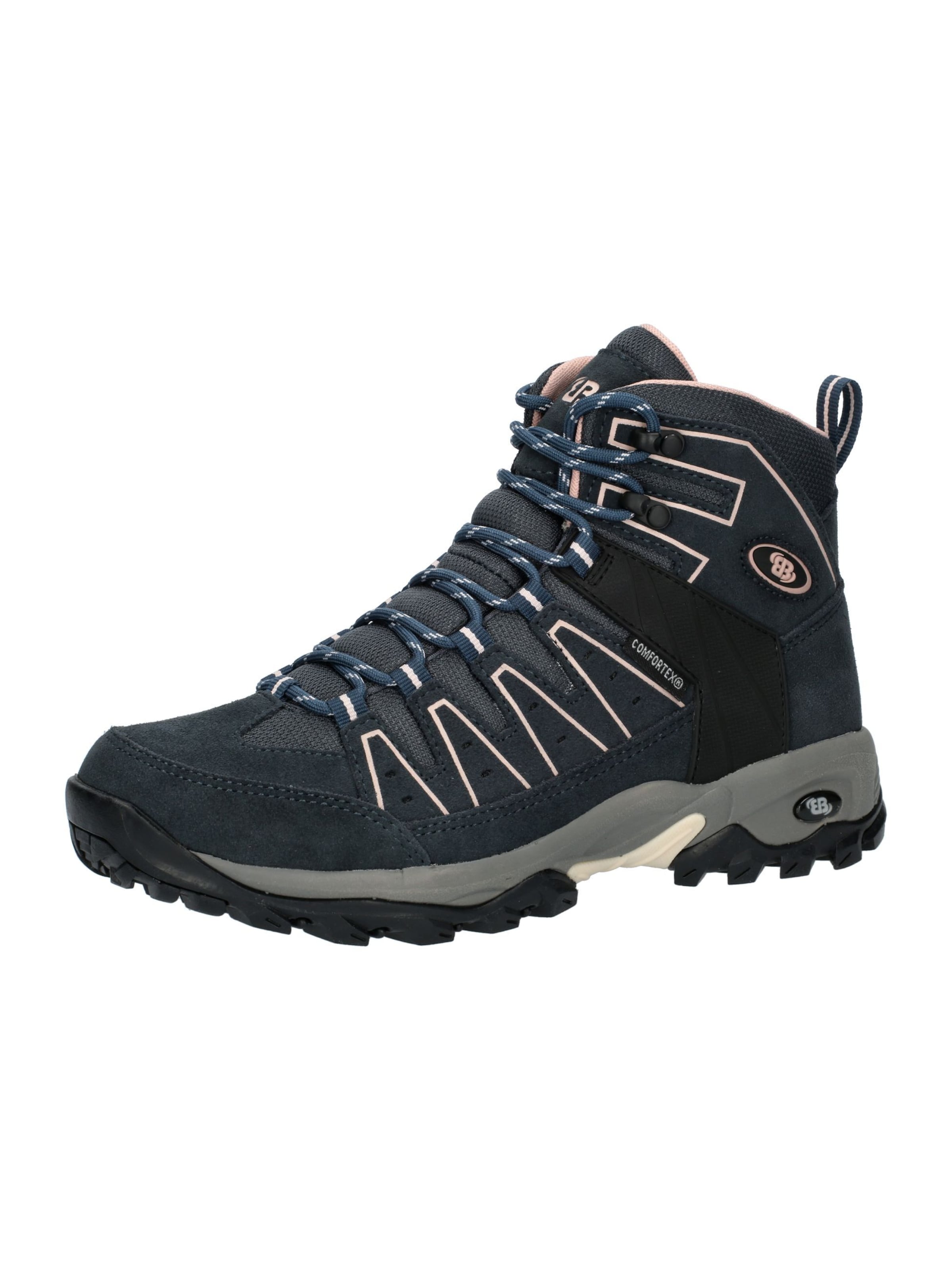Brütting Halbschuh 'Mount Pinos High' in Blau: Vorderseite