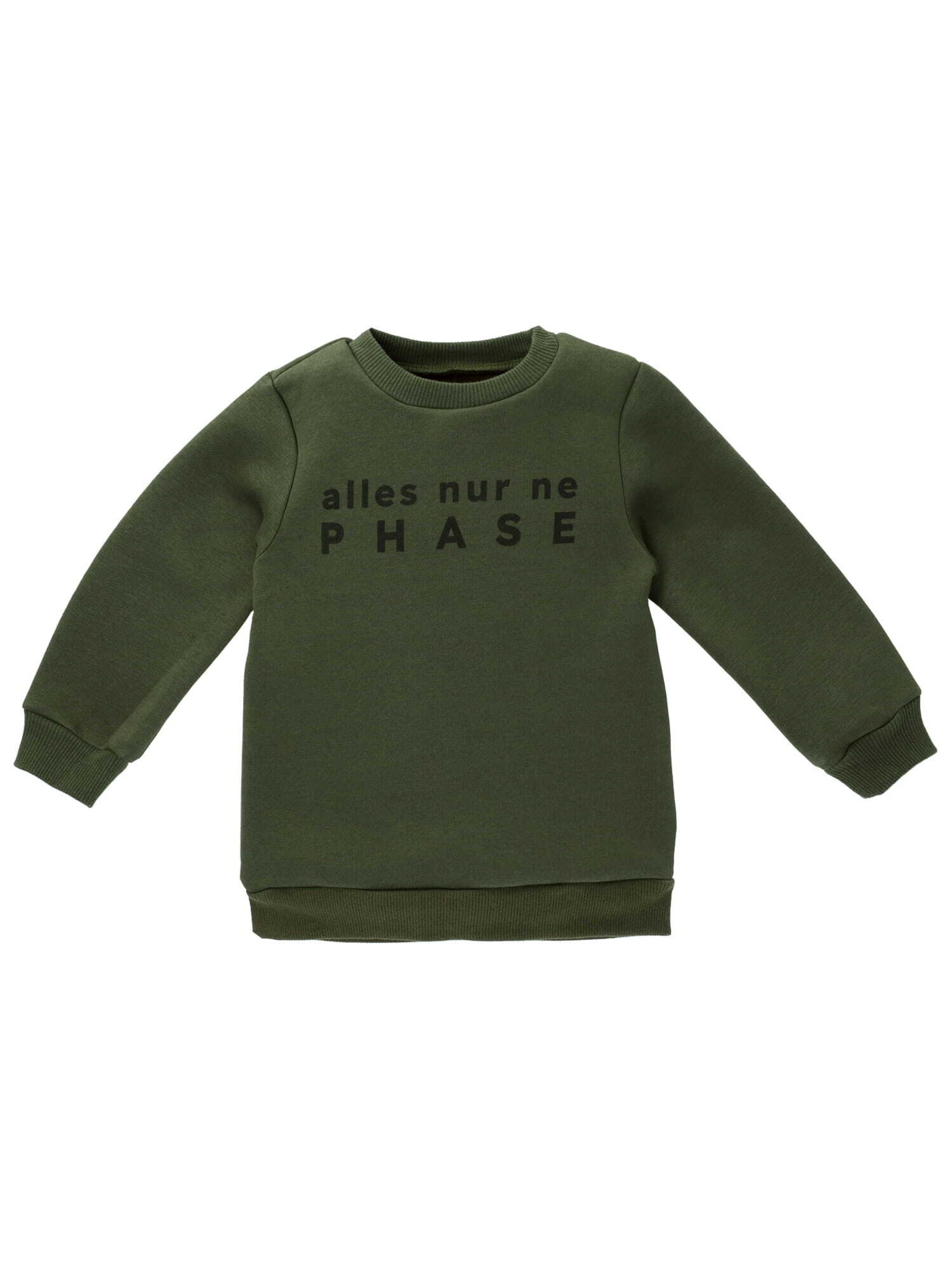 Baby Sweets Joggingpak 'Alles nur ne Phase' in Groen