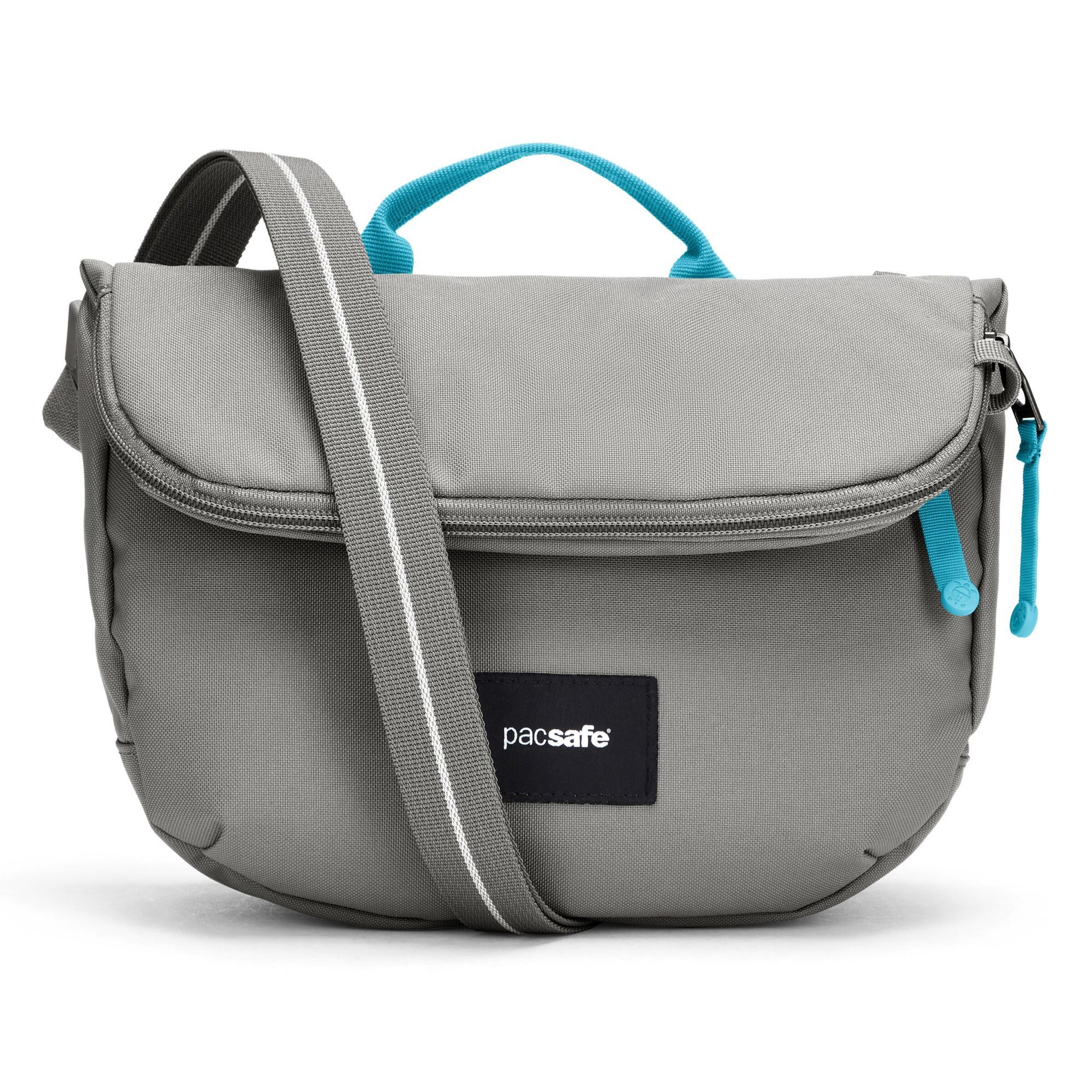 Pacsafe Crossbody bag 'GO' in Grey: front