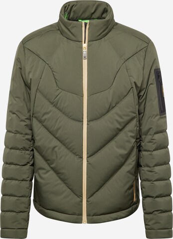 BOSS Winter Jacket 'Titanium' in Green: front