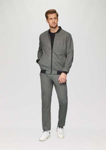 Coupe slim Pantalon s.Oliver BLACK LABEL en gris