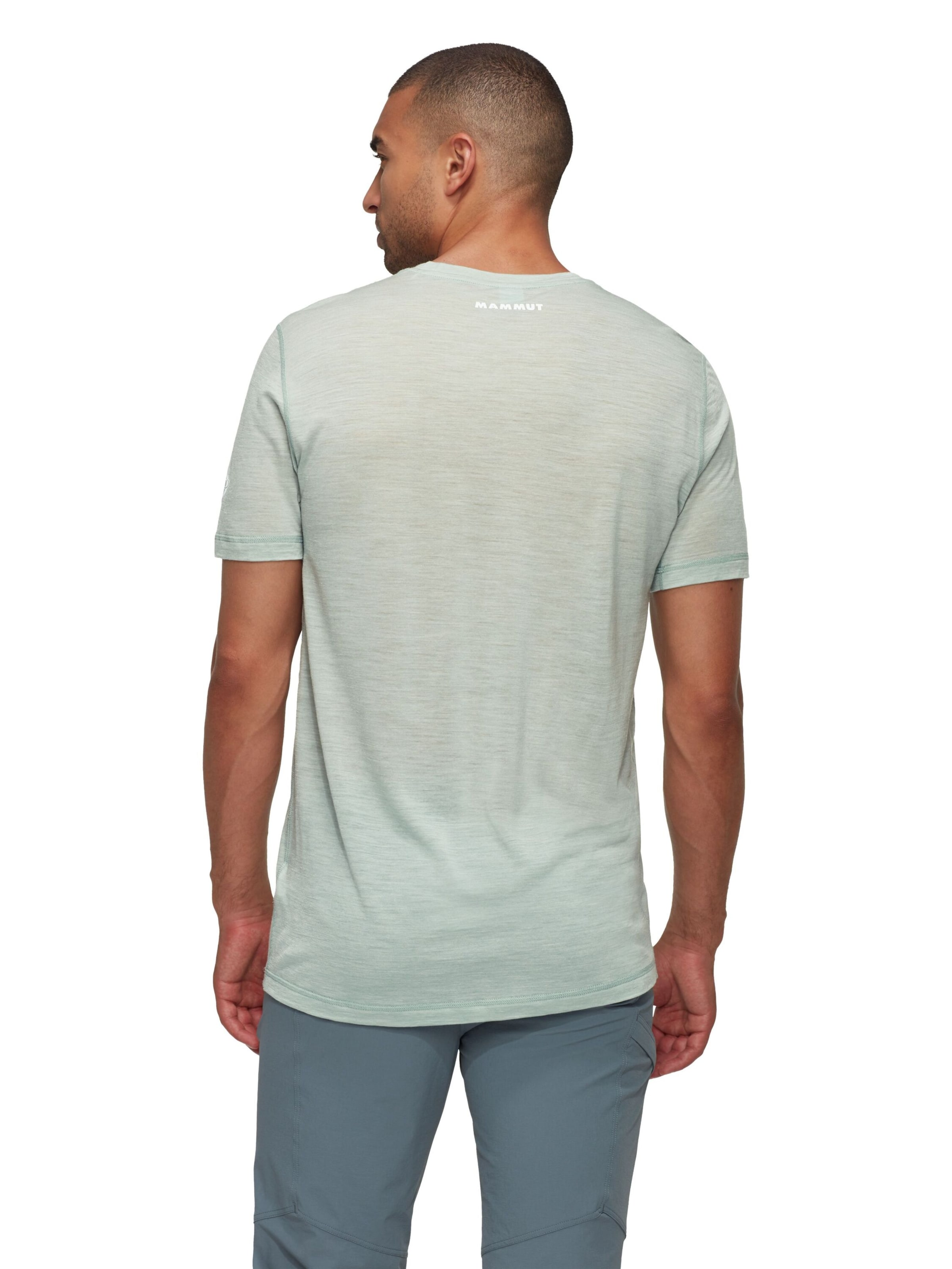 MAMMUT Performance Shirt 'Tree' in Yellow