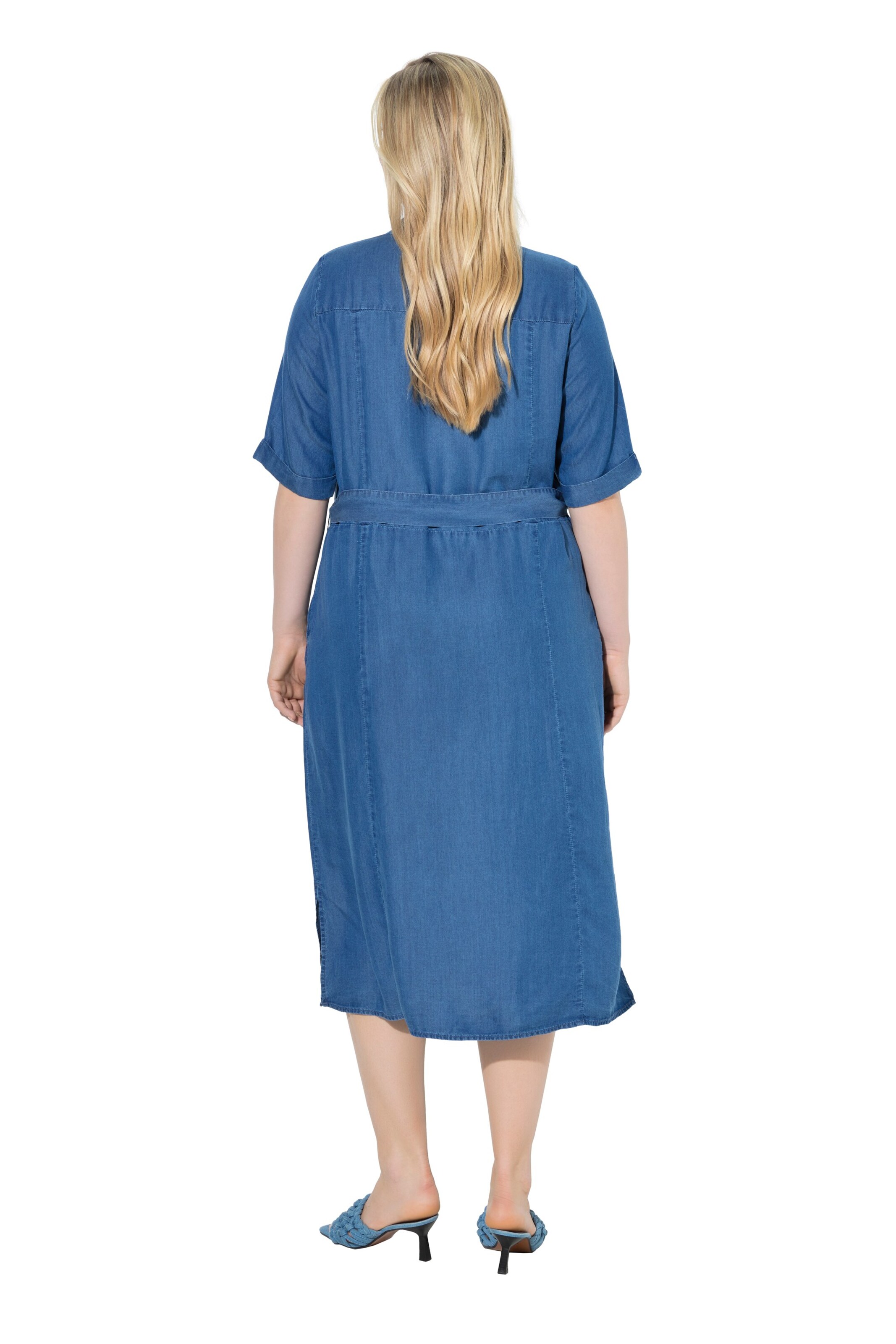 Ulla Popken Kleid in Blau
