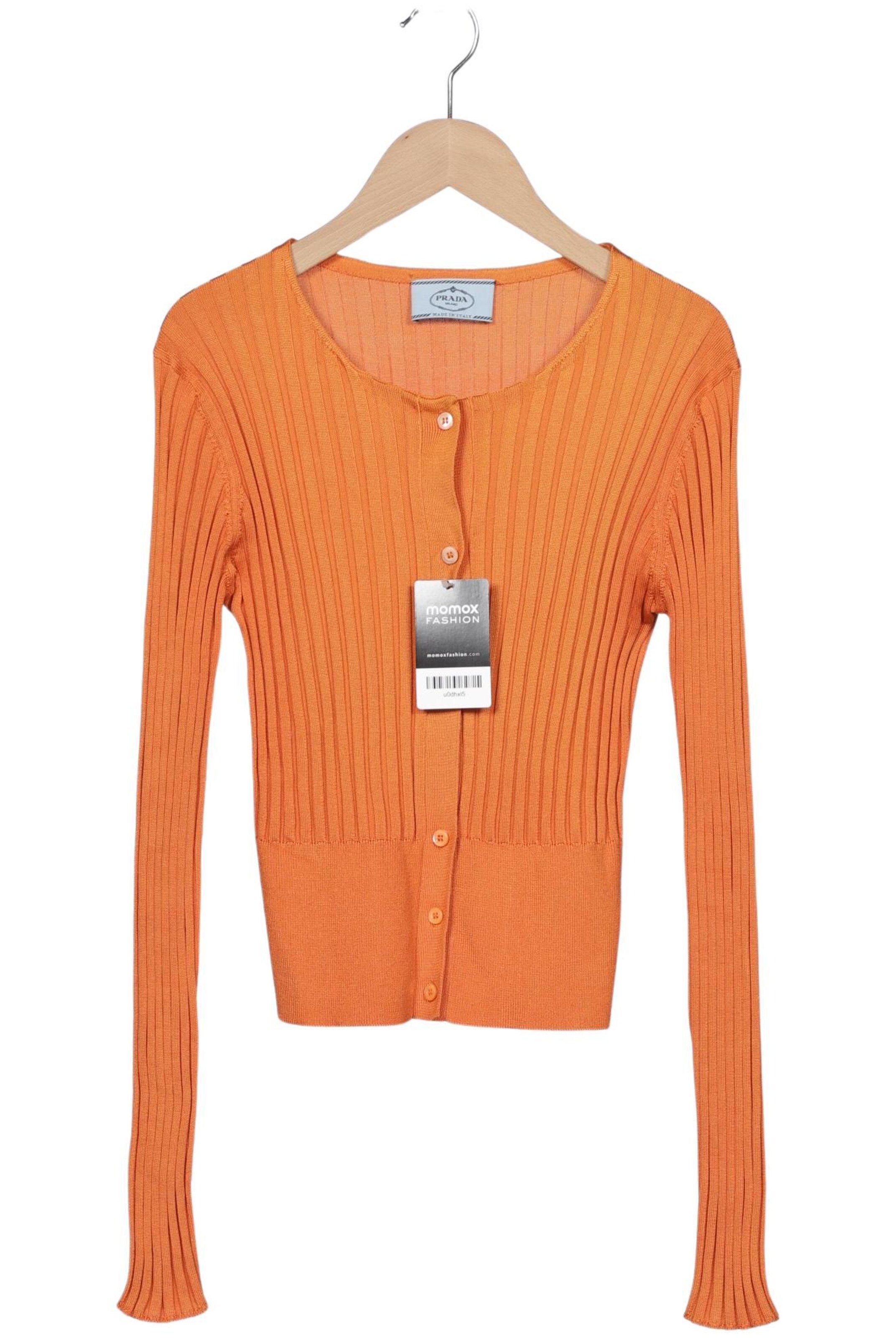 PRADA Sweater & Cardigan in XS in Orange, Item view