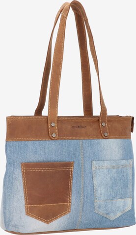 GREENBURRY Schultertasche in Blau