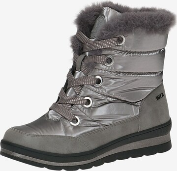 CAPRICE Snow Boots in Silver: front