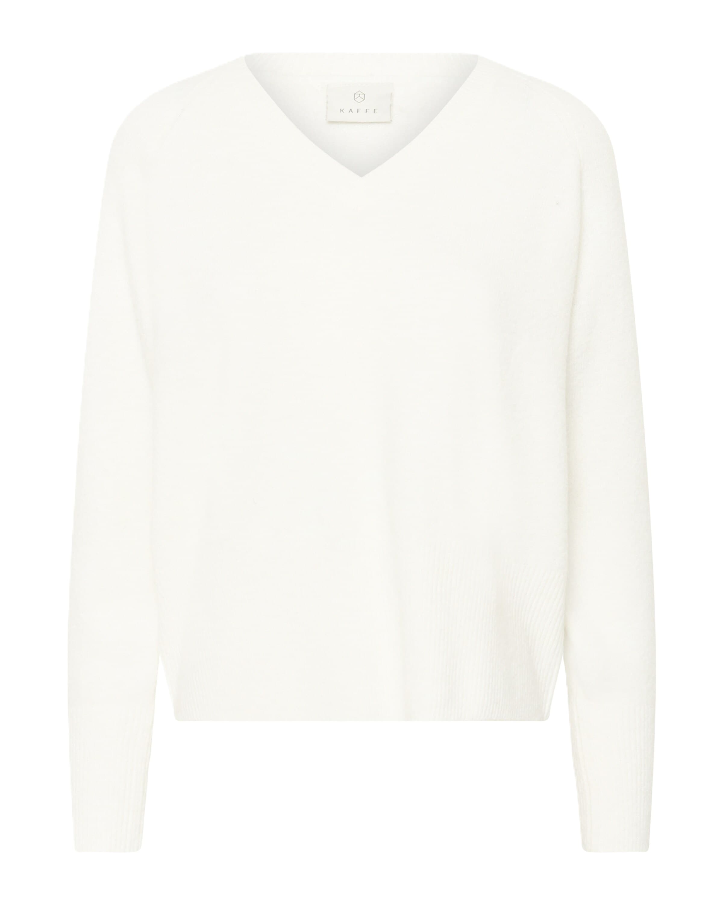 Kaffe Πουλόβερ 'KANiel' σε λευκό: μπροστά