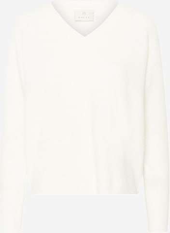 Pull-over 'KANiel' Kaffe en blanc : devant