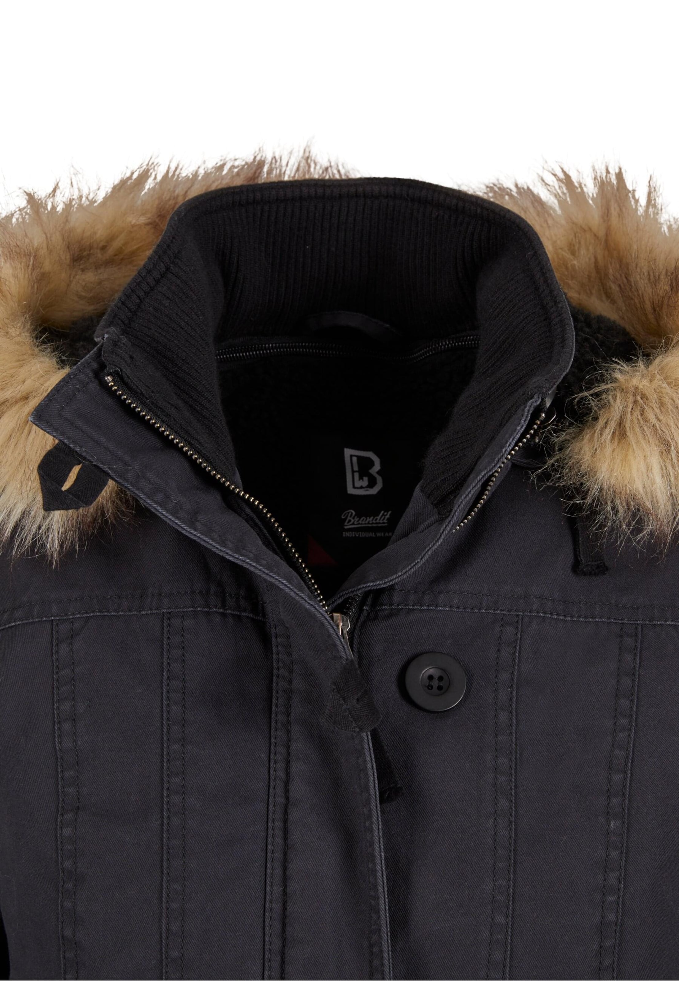 Parka invernale 'Nila' di Brandit in nero