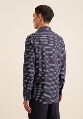 Coupe slim Chemise business SEIDENSTICKER en bleu