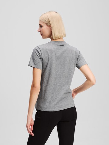 Karl Lagerfeld Shirt 'RUE ST-GUILLAUME' in Grey