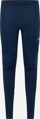 Pantalon de sport ASICS en bleu : devant