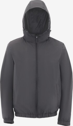 Veste mi-saison HOMEBASE en gris : devant