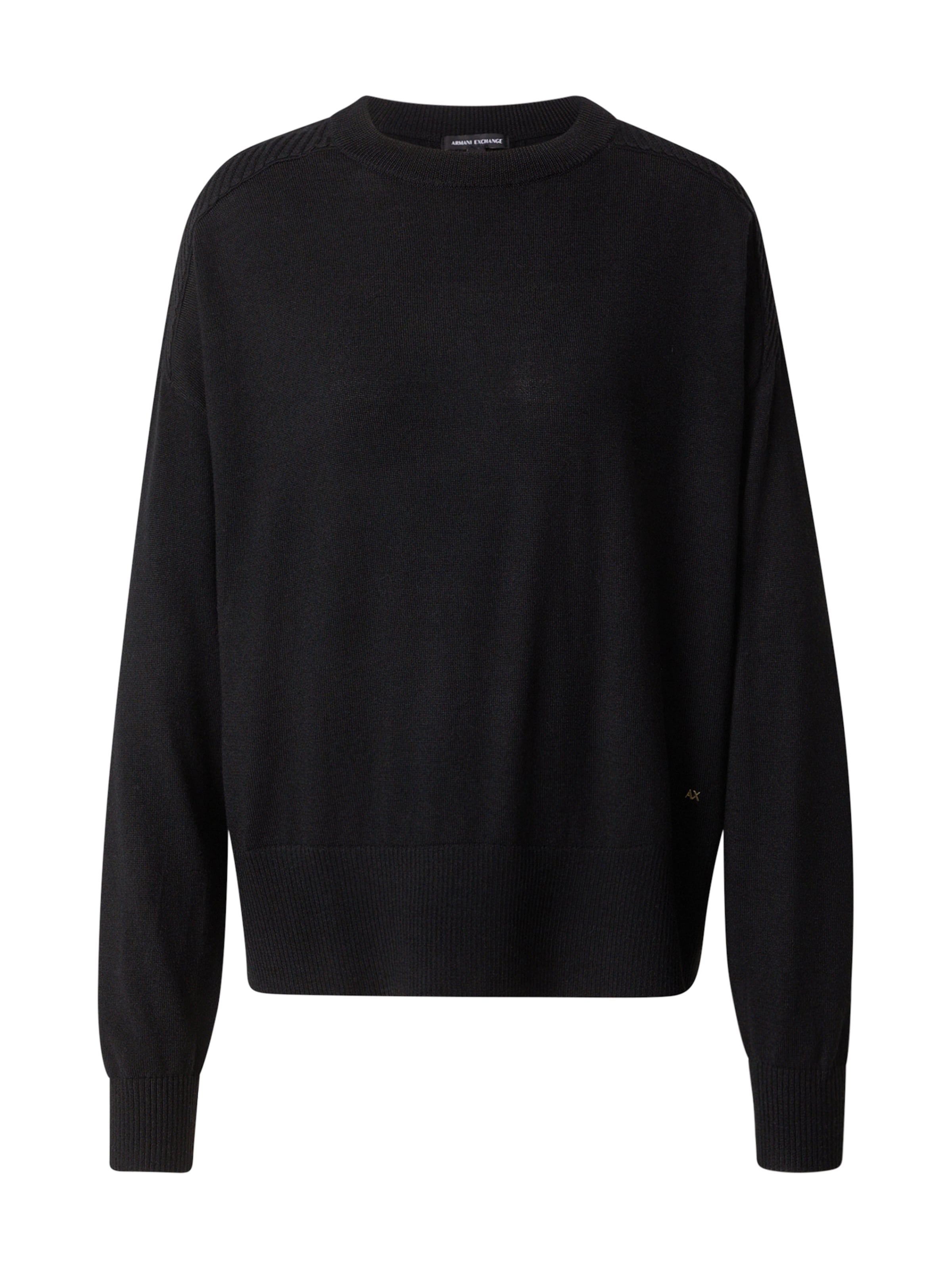 ARMANI EXCHANGE Pulóver - fekete: elől