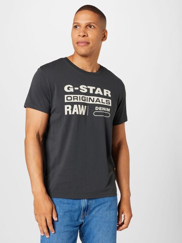 G-Star RAW Shirt in Grijs: voorkant