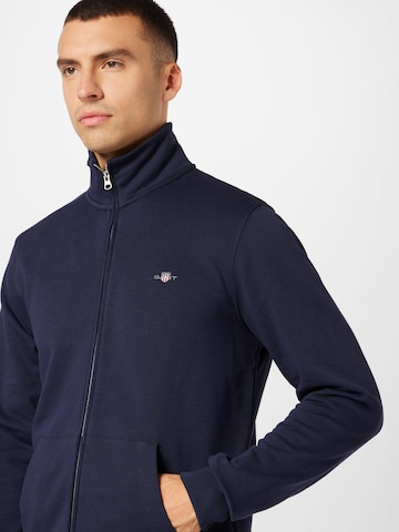 GANT Sweatjacke in Blau