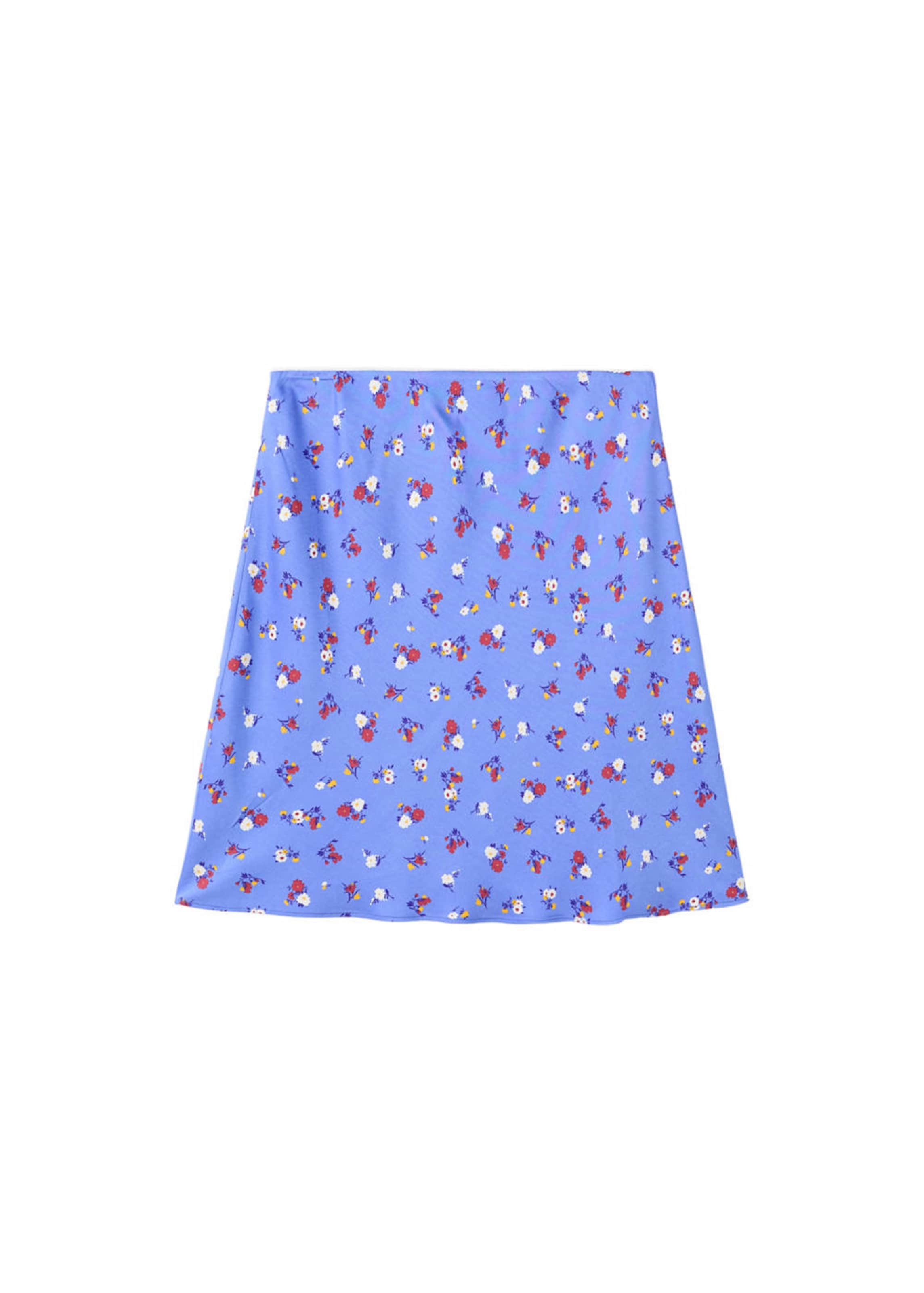 MANGO Skirt 'Cutie' in 40 in Royal blue / Yellow / Bordeaux / White, Item view