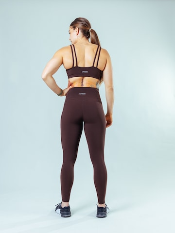 Lifters Slimfit Leggings 'Compete' in Braun