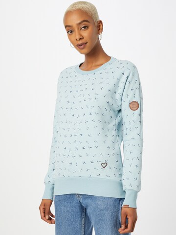 Sweat-shirt 'DarlaAK B' Alife and Kickin en bleu : devant