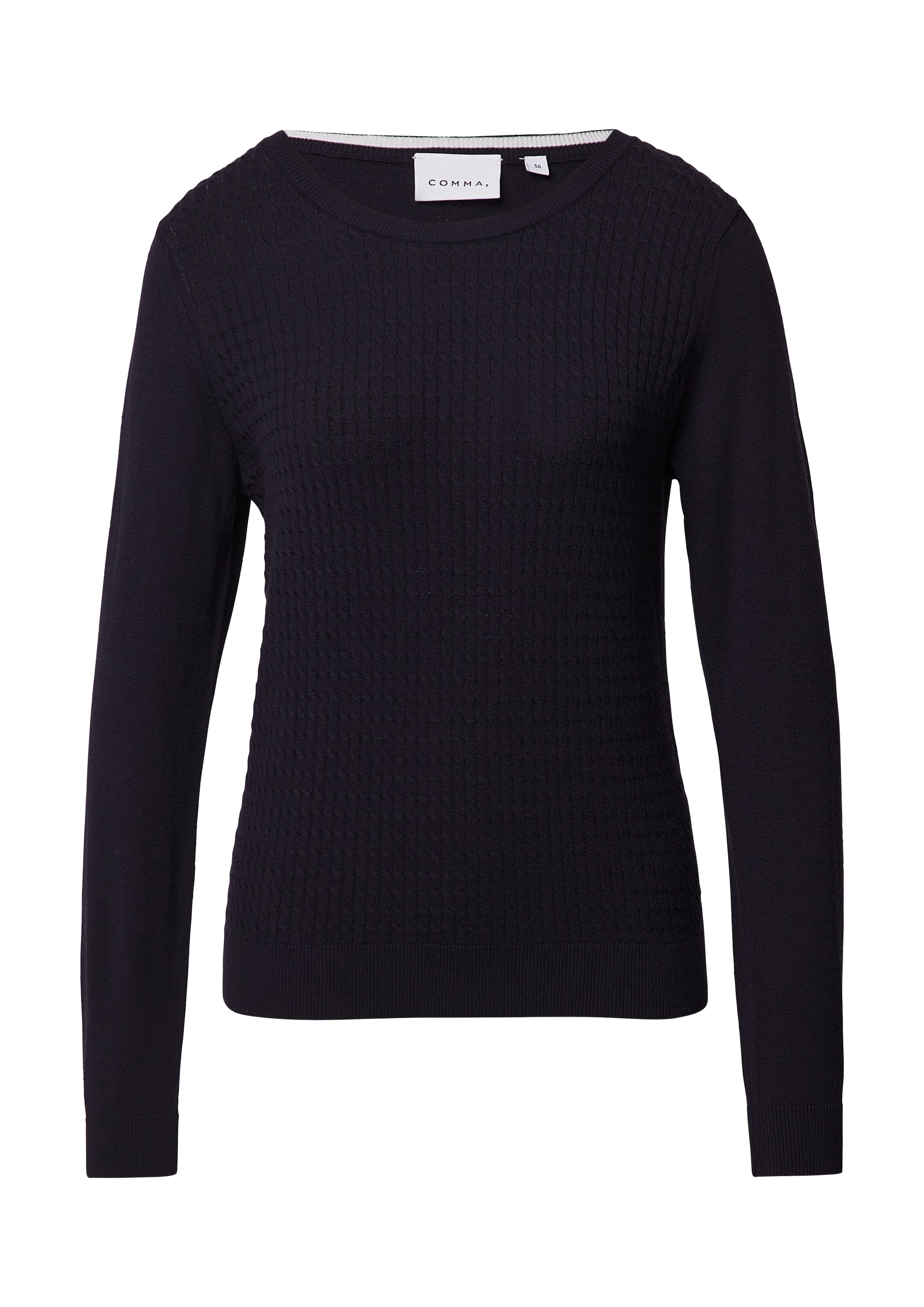 Pull-over COMMA en bleu : devant