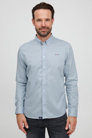 FQ1924 Regular fit Overhemd 'Halvar' in Blauw: voorkant