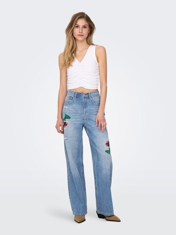 ONLY - Pierna ancha Vaquero 'ONLHOPE' en azul