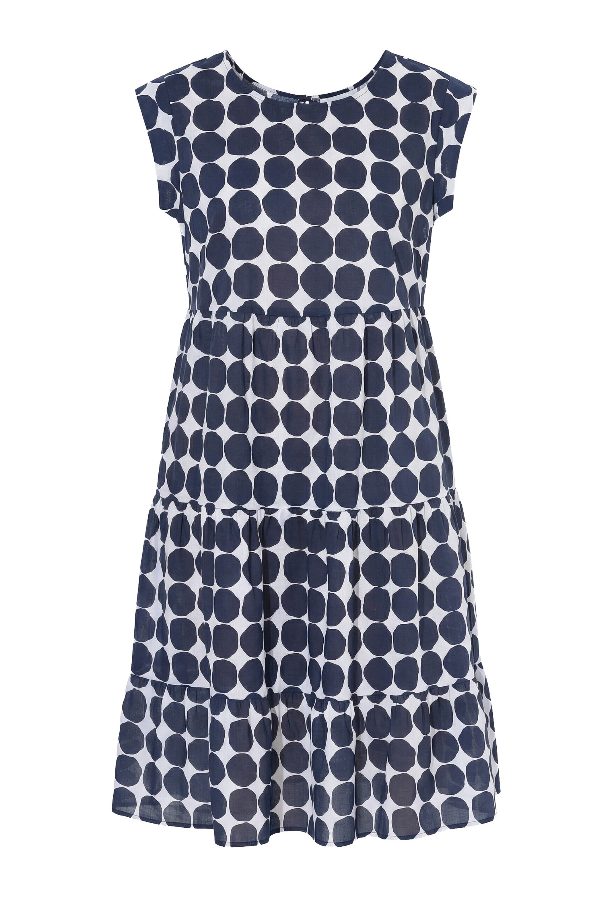 Ulla Popken Dress in Blue: front