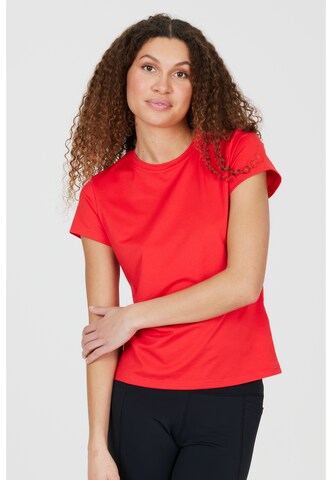 Athlecia Performance shirt 'Almi' in Orange: front