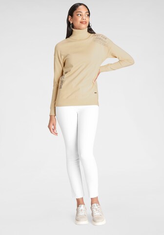 BRUNO BANANI Sweater in Beige