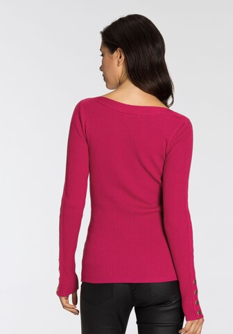 MELROSE Pullover in Pink