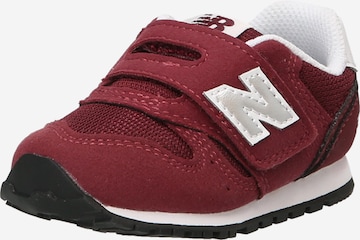 Baskets '373' new balance en rouge : devant