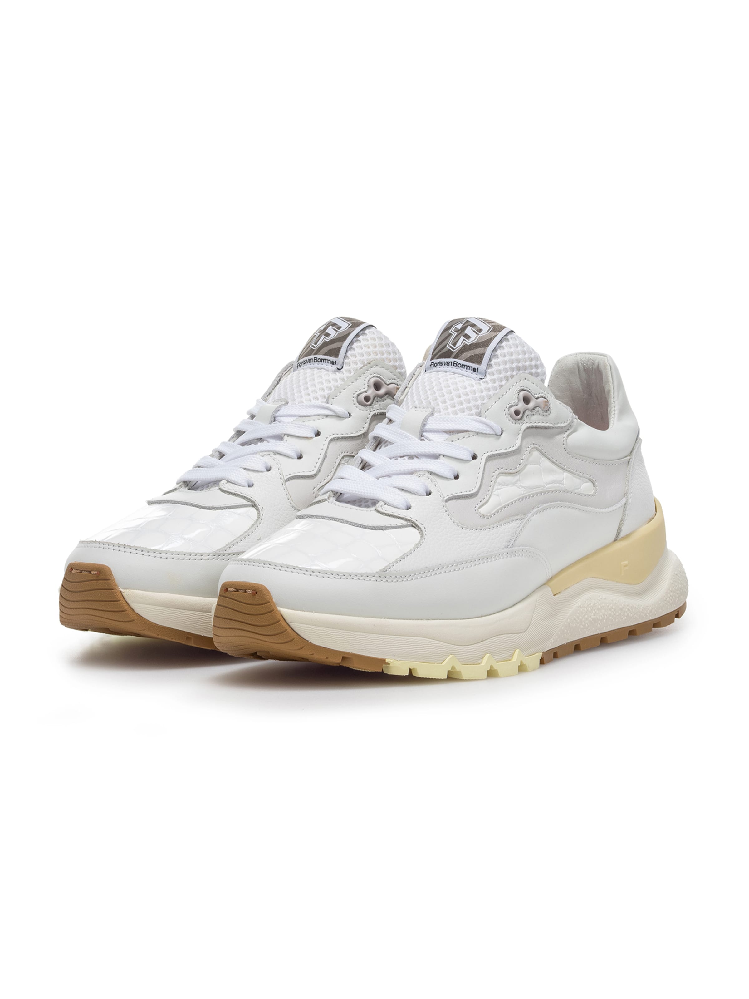 Floris van Bommel Sneakers 'Treni 01' in White