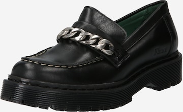 FELMINI - Sapato Slip-on em preto: frente