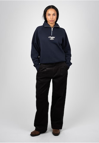 Prohibited - Sweatshirt 'College Days' em azul