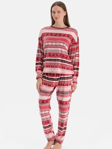 Dagi Pyjamas i blandingsfarvet