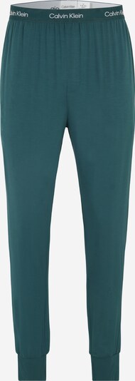 Calvin Klein Underwear Pyjamahose in grün / weiß, Produktansicht