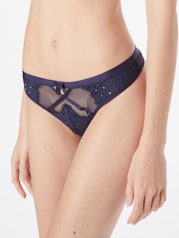 Hunkemöller String bugyik 'Pauline' - kék: elől