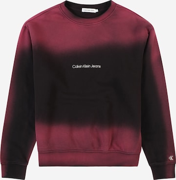 Calvin Klein Jeans - Sudadera en negro: frente