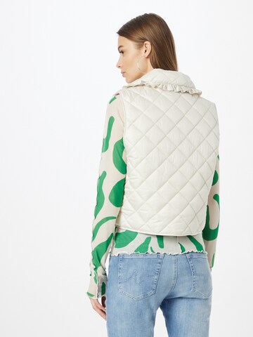 Monki Bodywarmer in Wit