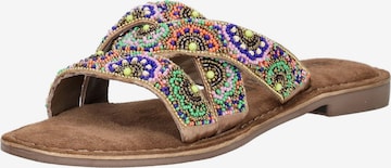 LAZAMANI Pantolette in Braun: Vorderseite