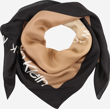 Calvin Klein Wrap in Brown: front