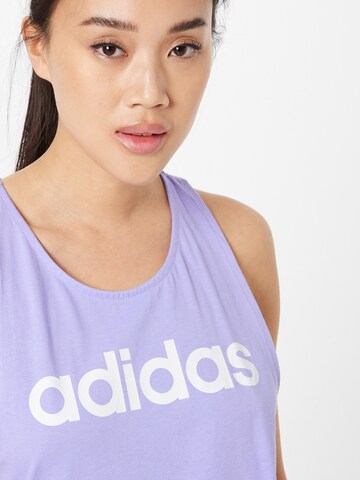purpurinė ADIDAS SPORTSWEAR Sportiniai marškinėliai be rankovių 'Essentials'